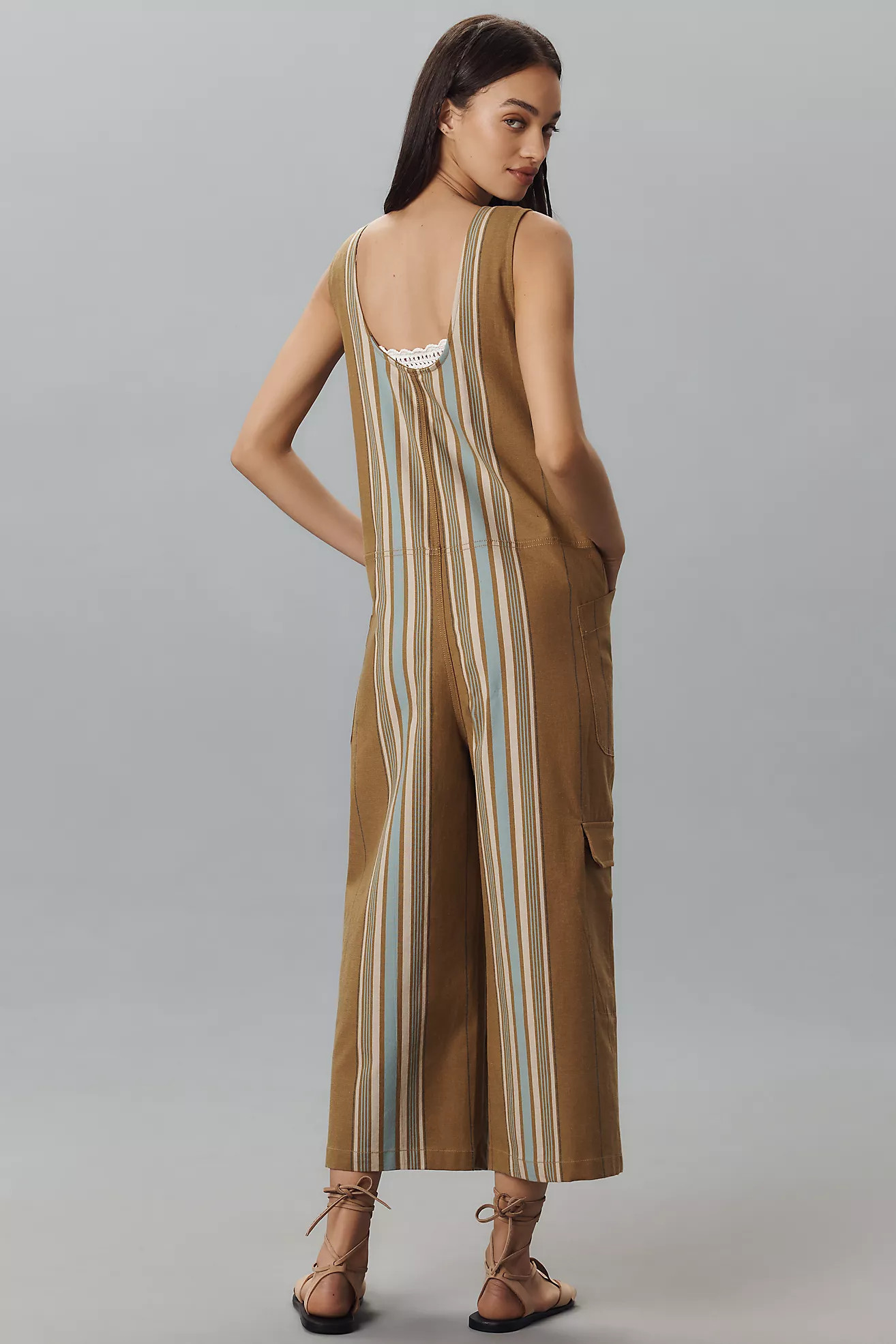 Pilcro Front-Zip Utility Overalls | Anthropologie (US)