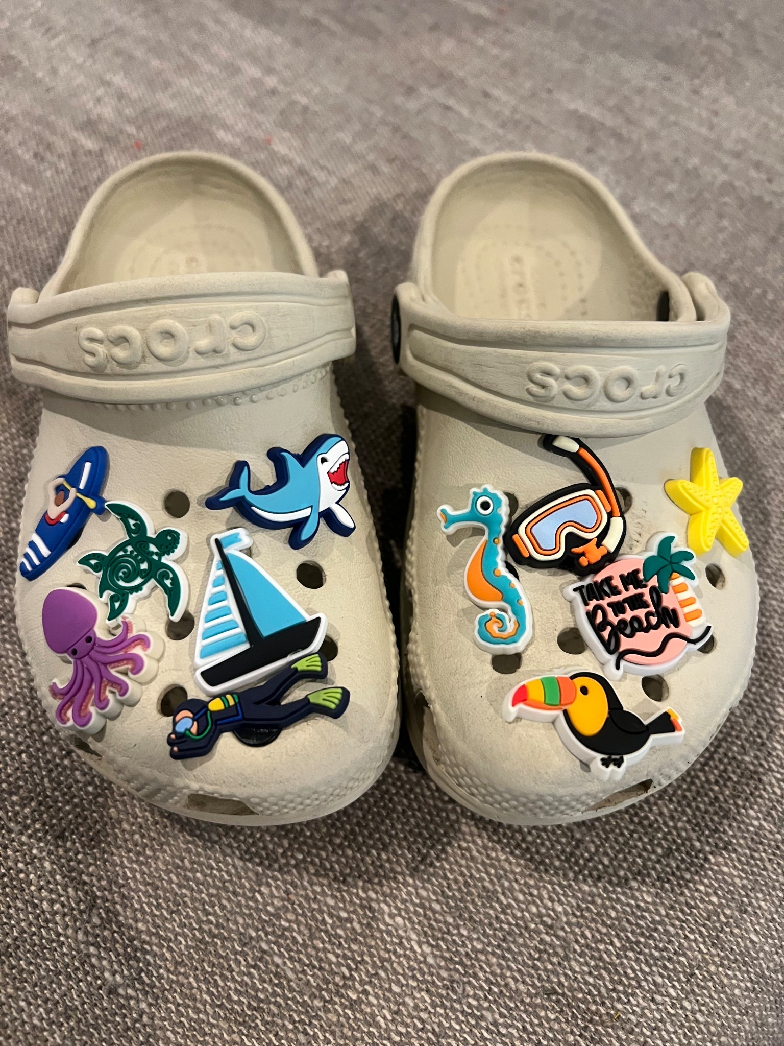 Beach Jibitz ⛵️🪸🤿🐢

#LTKBaby #LTKKids #LTKSummerEdit