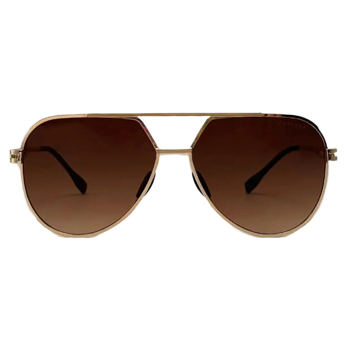 Topfoxx's Untangled X Emily - Tangle Free - Brown Aviator Sunglasses (Spark'l Collective) | Sparkl