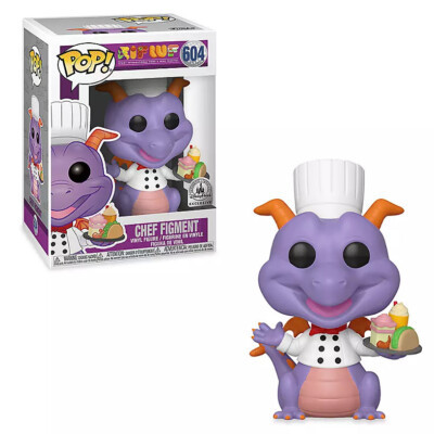 NEW! Disney Parks Funko Pop Chef Figment #604 Epcot Food and Wine Vinyl Figure  | eBay | eBay US