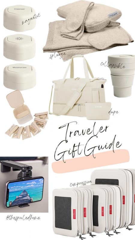 Gift guide / list for the traveler in your life! 

#LTKGiftGuide #LTKtravel #LTKU