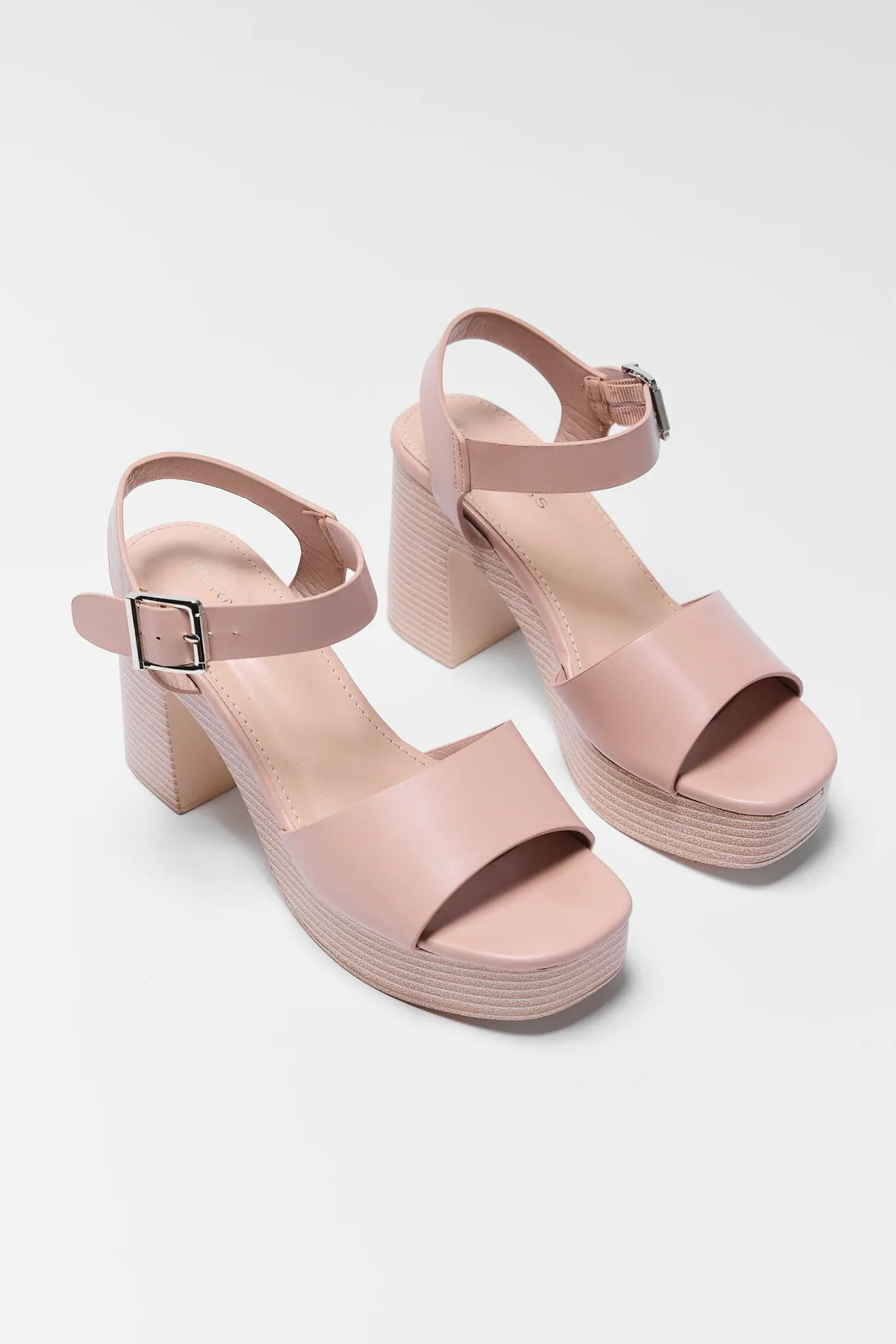 Bethany Nude Platform Heels | Avara