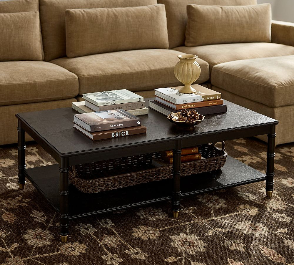 Monroe Rectangular Coffee Table (50") | Pottery Barn (US)