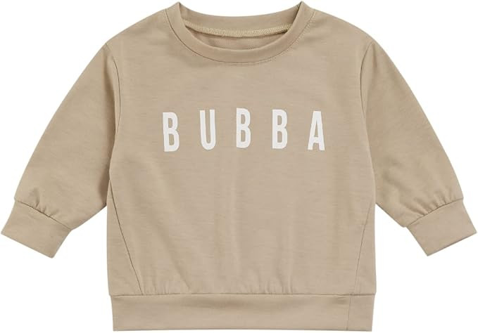 Wytyjxccyy Toddler Baby Boy Girl Sweatshirt Long Sleeve Crewneck Pullover Sweater Shirt Fall Wint... | Amazon (US)