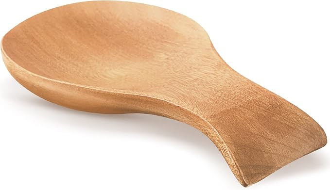 Acacia Wood Spoon Rest for Stove Top Bamboo Holder for Spatula Wood Rest for Kitchen, Counter Spo... | Amazon (US)