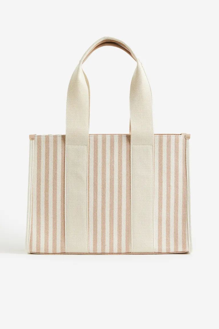 Jute-blend Tote Bag | H&M (US + CA)