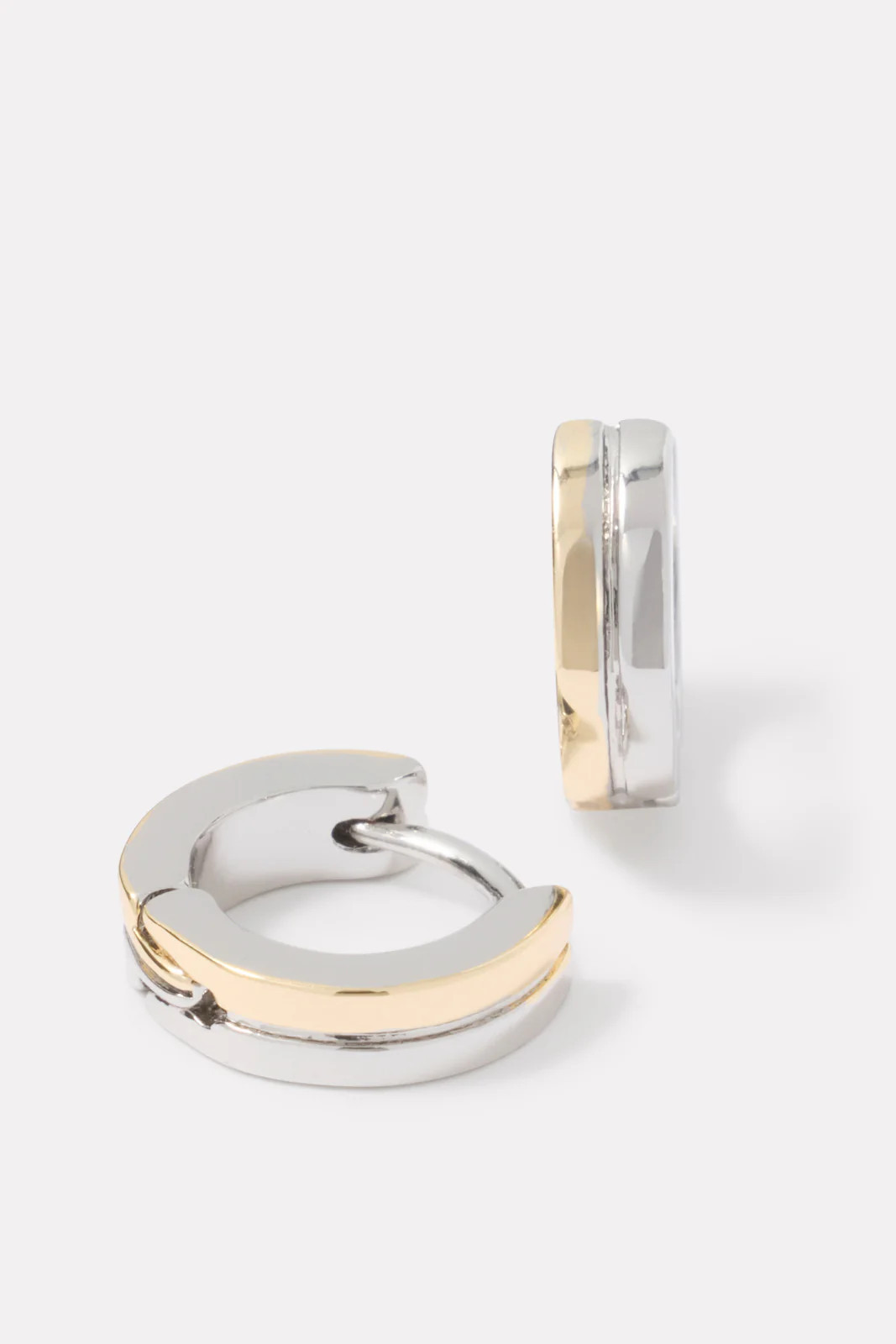 Harlyn Two Tone Huggies | Evereve