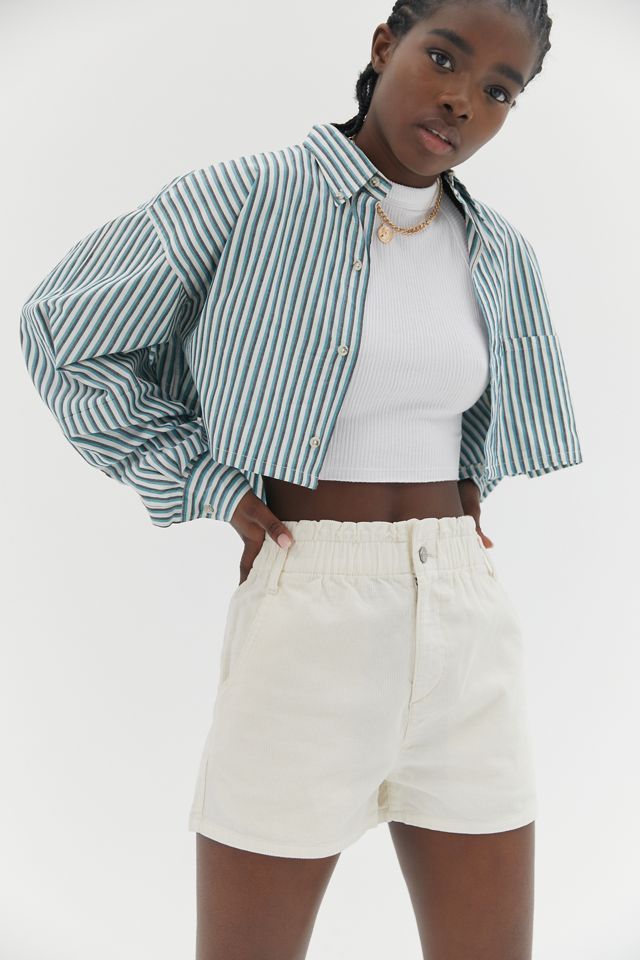 BDG Pull-On Corduroy Mom Short | Urban Outfitters (US and RoW)