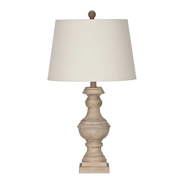 Laura Light Faux Wood Table Lamp | Kirkland's Home