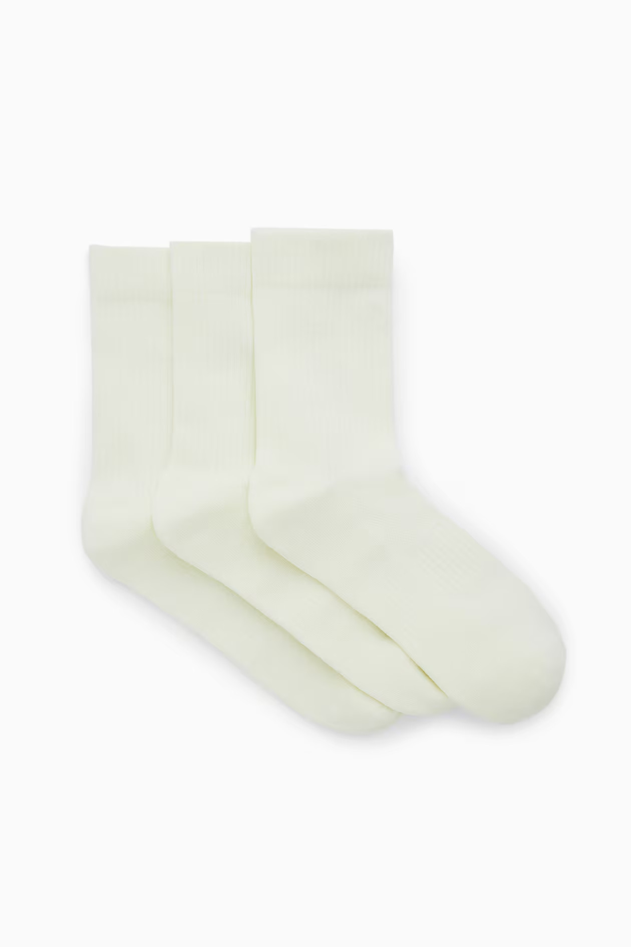 3-PACK RIBBED SPORT SOCKS | H&M (UK, MY, IN, SG, PH, TW, HK)