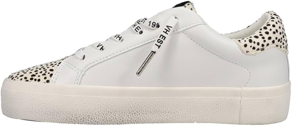 VINTAGE HAVANA Womens Forever Cheetah Platform Sneakers Shoes Casual - Off White | Amazon (US)