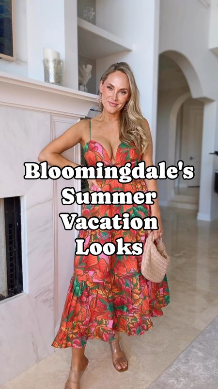 1-6 which @bloomingdales vacation look is your favorite? ⏬🌺 I'm absolutely obsessing over these gorgeous packable getaway outfits. 🩷 🧡  Be sure to check out Bloomingdale's Memorial Day sale up to 65% off a large selection of fabulous items. Ends 5/27.

Full try-on coming to stories with sizing & fit detail. 🎉  #ad #Bloomingdales 

#LTKOver40 #LTKFindsUnder100 #LTKTravel