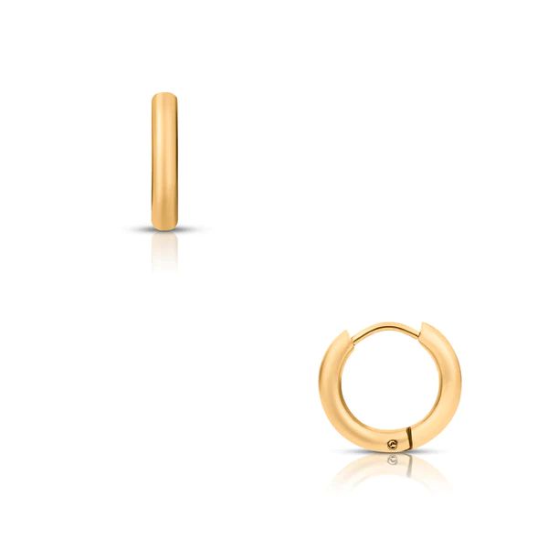 Ellie Vail - Erin Huggie Hoop Earring | Ellie Vail Jewelry