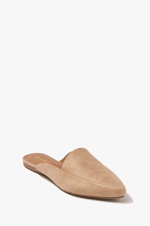 Faux Suede Loafer Mules | Forever 21 (US)