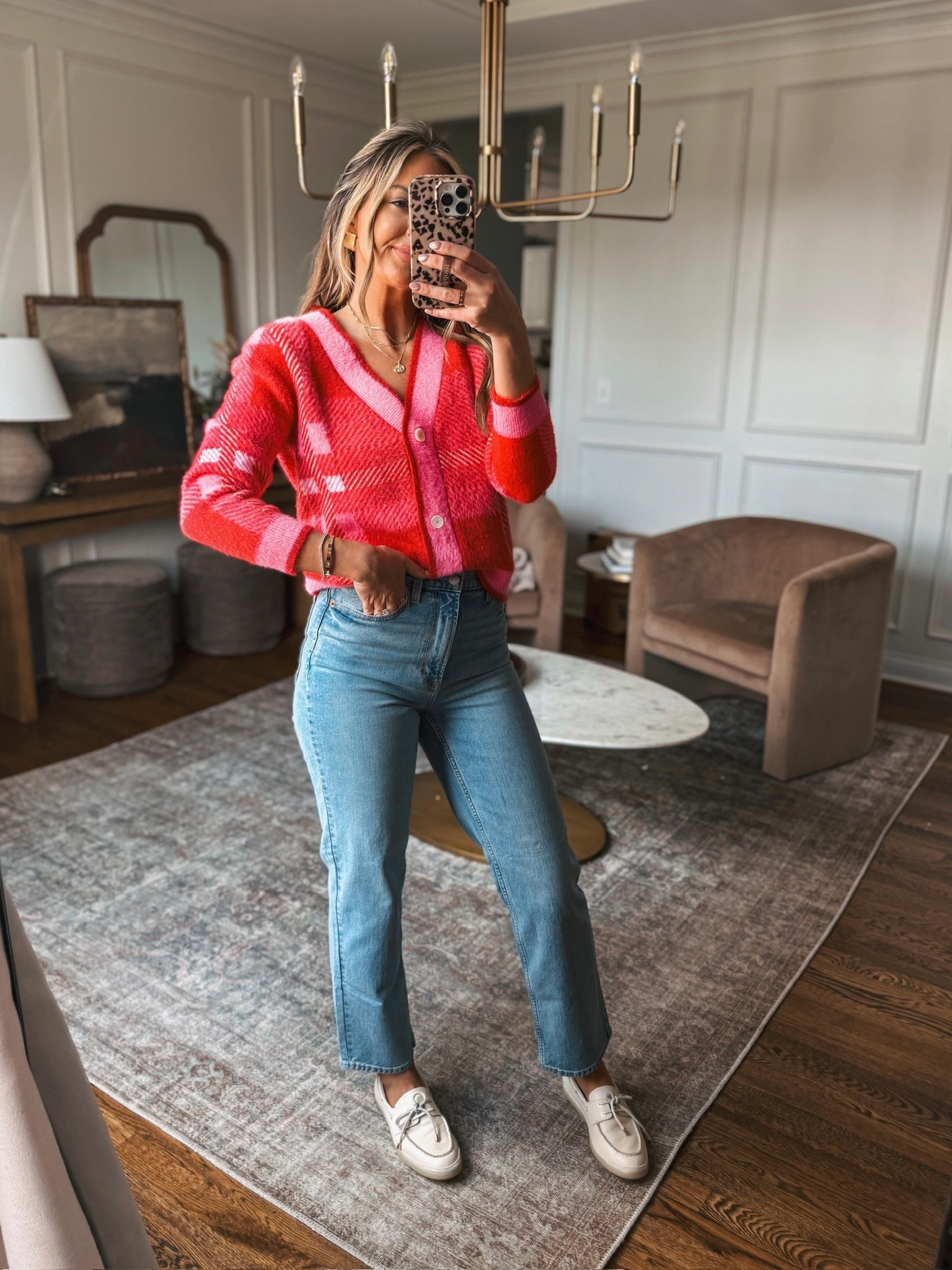 The colors in this sweater are so good! Perfect for Valentine’s Day! 

#LTKmomlife #LTKootd #LTKgrwm