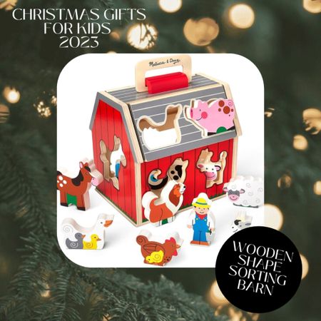 Gift idea for baby or toddler 
Puzzle barn farm animals 
Melissa & Doug
Wooden toys
Christmas and holiday gifts 

#LTKHoliday #LTKGiftGuide #LTKkids