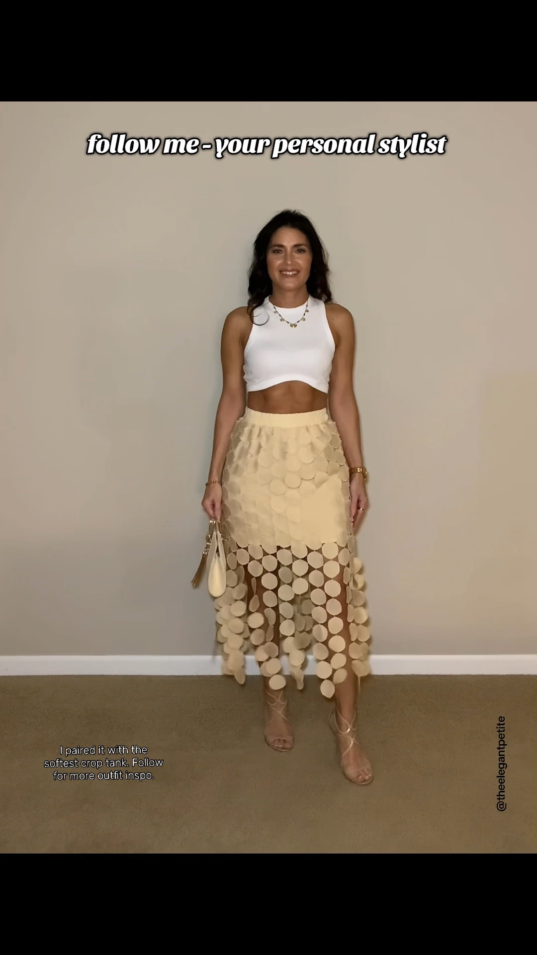 If you want a standout piece - this is it ❤️ High quality, flattering cutouts, and perfect for petites. Paired with the softest cropped tank.
Follow for Amazon pieces that TURN heads.   #elegantstyle #styleinspo #effortlesschic #petitefashion #amazonoutfitinspo

#LTKootd #LTKPetite