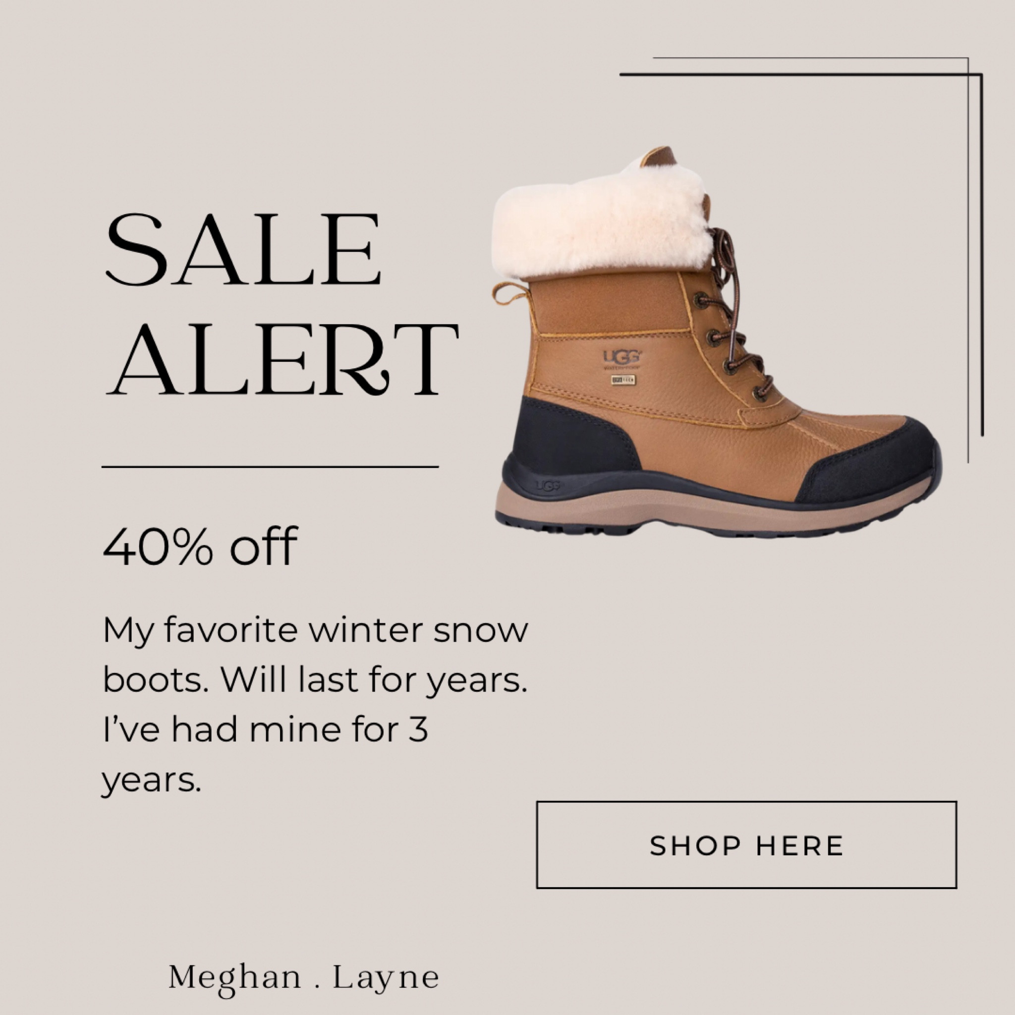 Ugg snow boots on sale! I’ve never seen them on sale in 3 years! They run TTS and will last forever. Warm and stylish. 

#LTKSaleAlert #LTKSeasonal #LTKShoeCrush