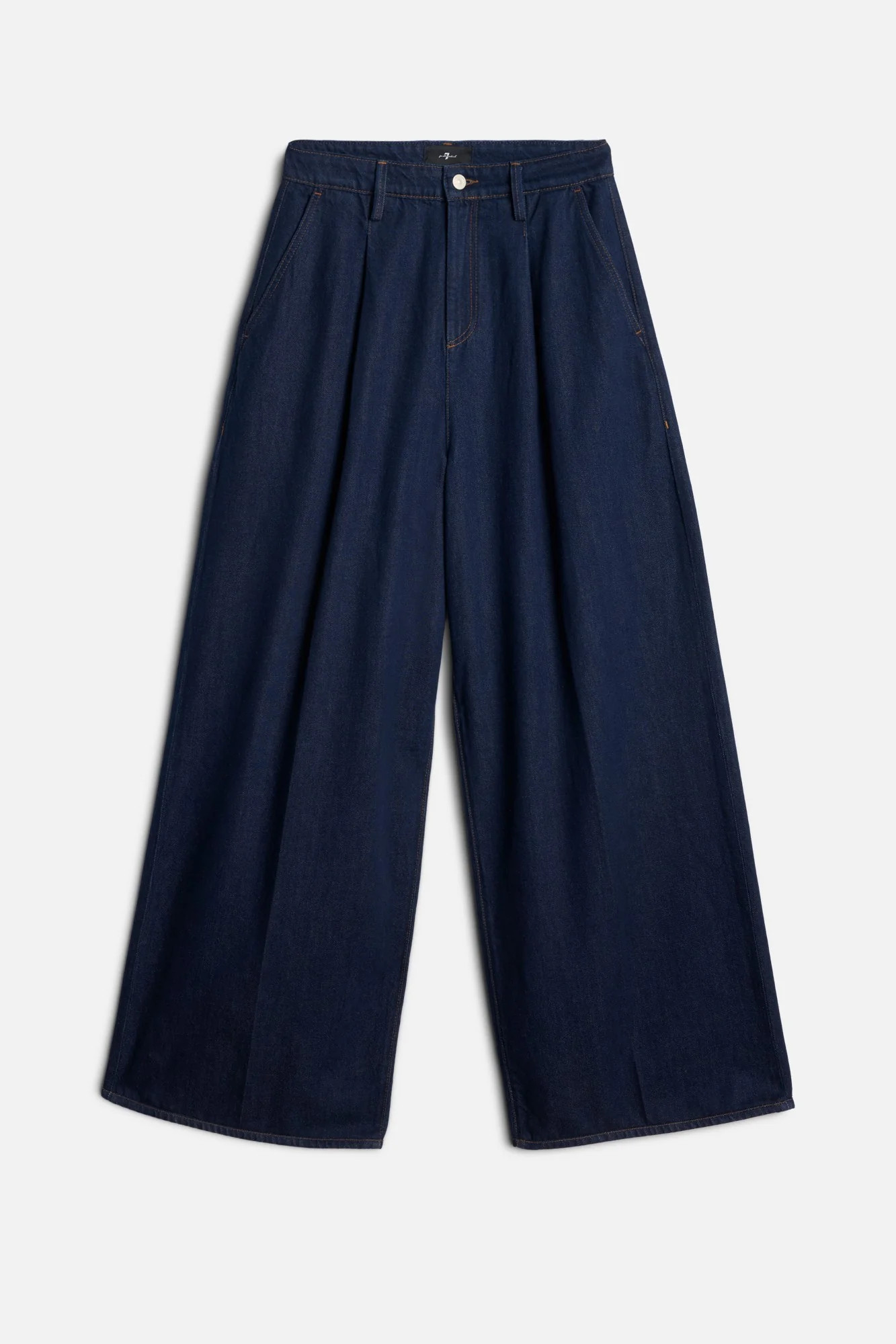 PLEATED WIDE LEG TROUSER | 7 For All Mankind