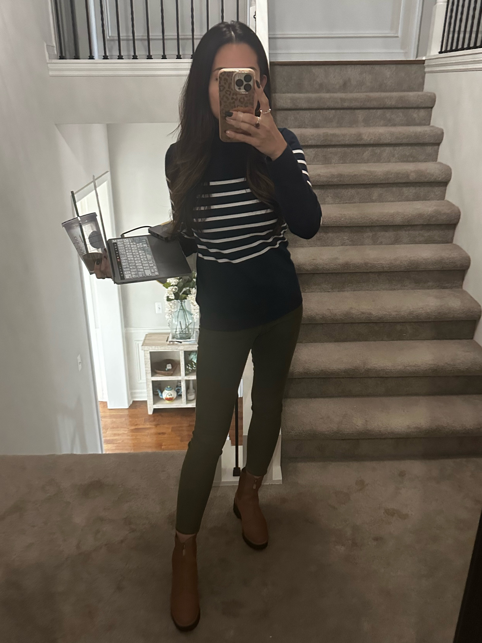 Closet staple turtleneck sweater
Olive green skinny pants
Blondo water proof boots

#LTKunder50 #LTKshoecrush #LTKSeasonal