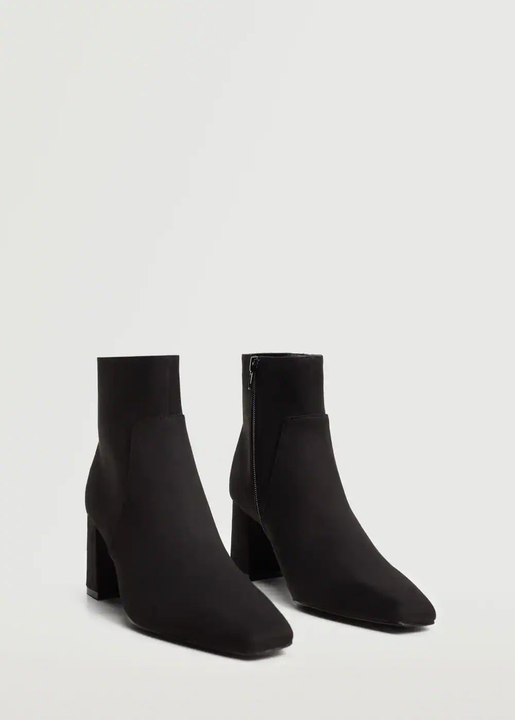 Pointed heel ankle boot -  Women | Mango USA | MANGO (US)