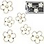 Frienda 6 Pcs Daisy Vent Clips for Car, 3/3.3 cm, White | Amazon (US)