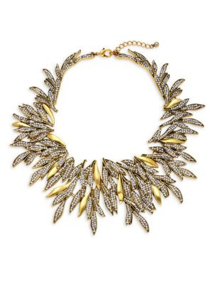 Saks Fifth Avenue - Crystal Leaf Statement Necklace | Saks Fifth Avenue OFF 5TH
