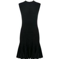 ALAÏA PRE-OWNED ruffled sleeveless dress - Black | Farfetch EU