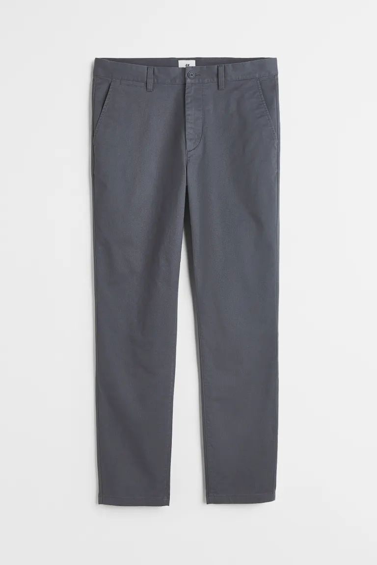 Slim Fit Cotton Chinos | H&M (US + CA)