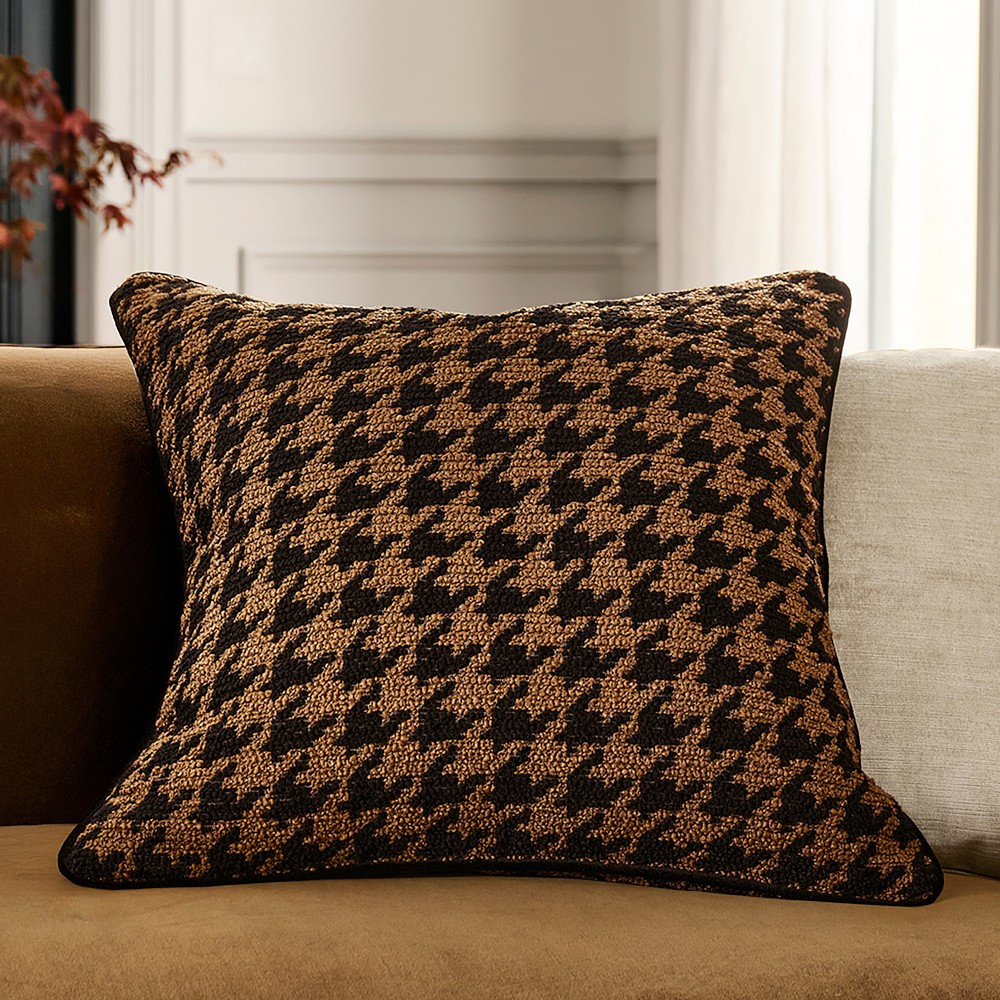 Bexley Houndstooth Pillow Cover | Williams-Sonoma