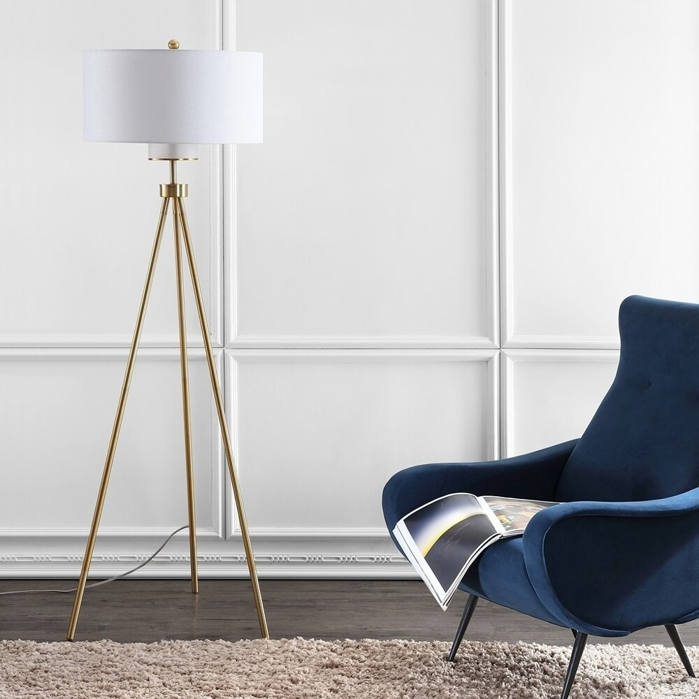 Safavieh Lighting 66-inch Enrica Floor Lamp (As Is Item) (FLL4008A) | Bed Bath & Beyond