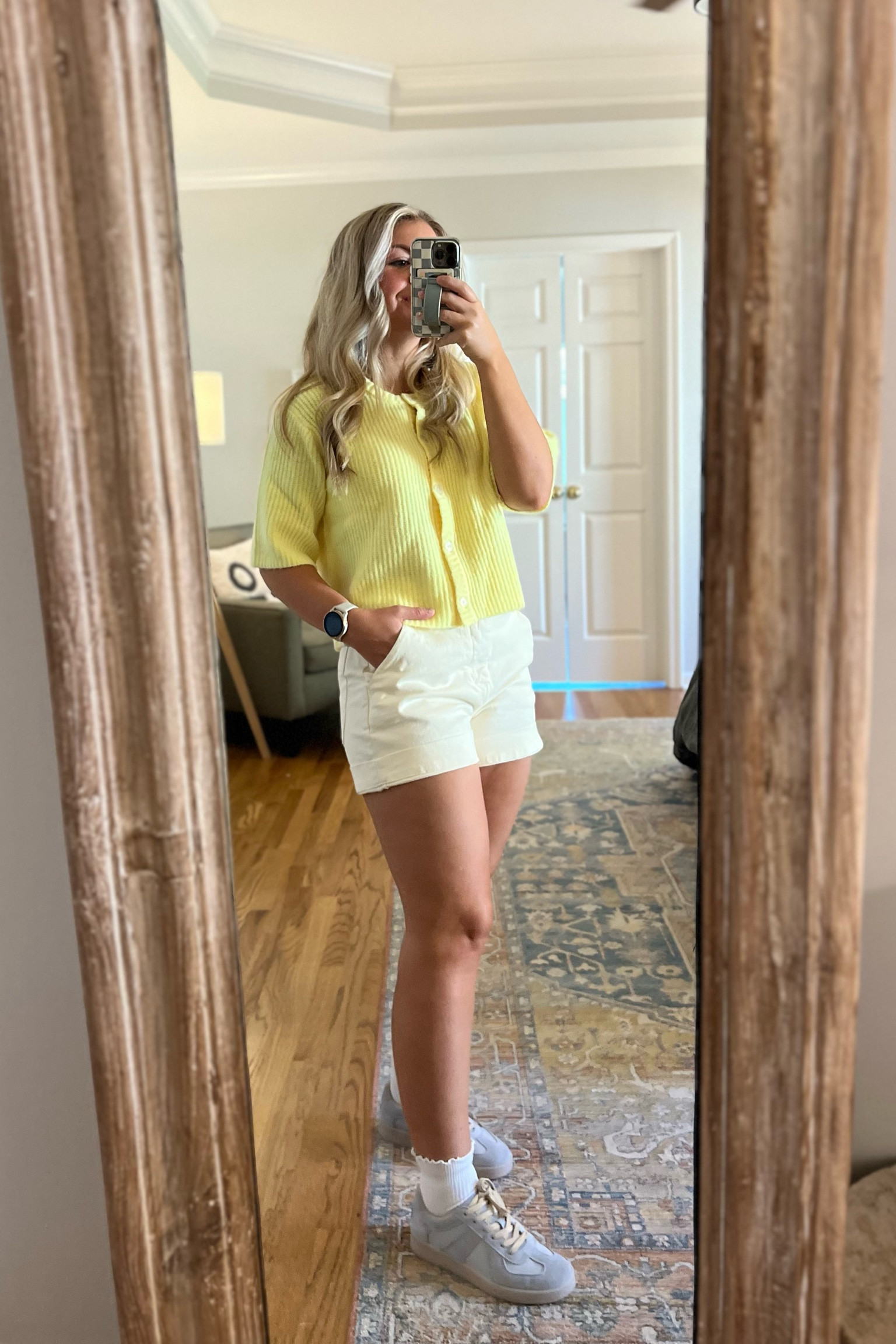 Wearing a small in the top and 26 in shorts. TTS

#LTKBacktoSchool #LTKSeasonal #LTKStyleTip