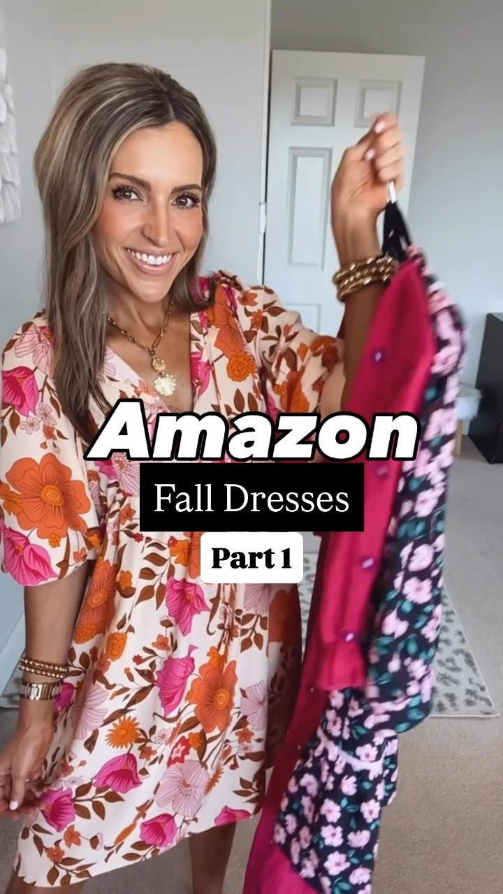 Fall dresses with sleeves! These are gorgeous for fall family photos, church or even the office! I’m wearing small in first & last. XS in the navy.

#LTKSeasonal #LTKPetite #LTKootd