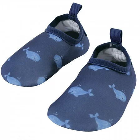 Hudson Baby Infant and Toddler Water Shoes for Sports Yoga Beach and Outdoors Blue Whales 6-12M/3-4 Toddler | Walmart (US)