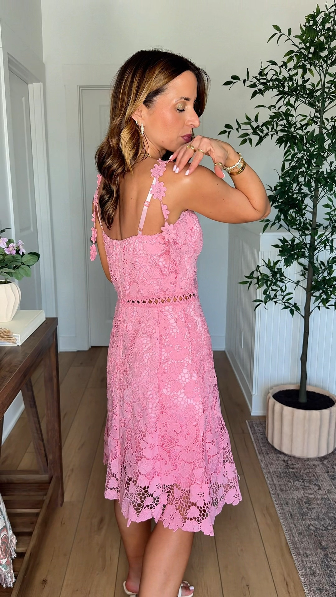 Amazon Easter dresses. Amazon spring dresses. Amazon baby shower dresses. Amazon wedding shower dresses. Lace dresses. Wearing small - runs big so co wider sizing down.  Heels are TTS. 

#LTKootd #LTKTravel #LTKWedding