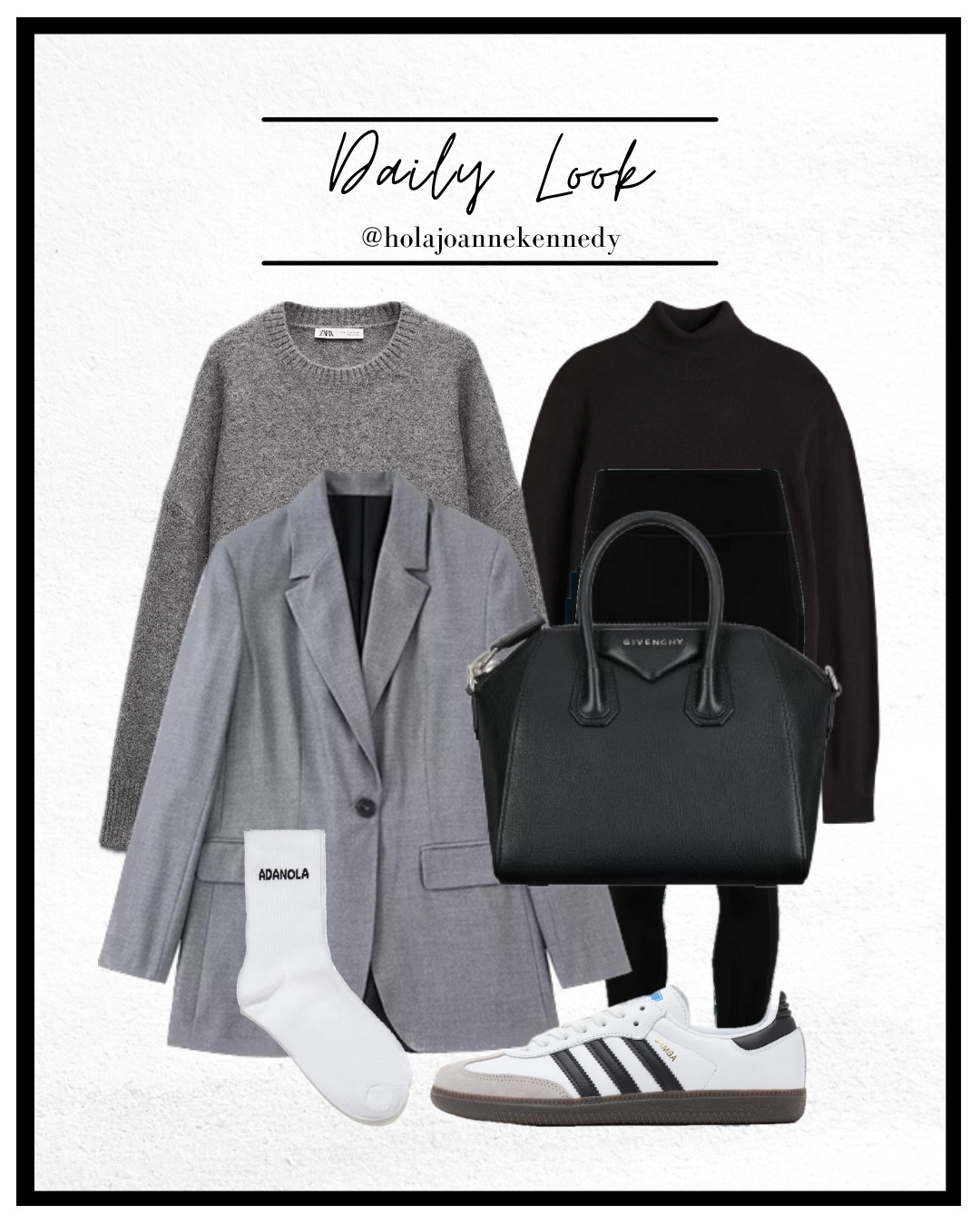 casual chic outfit, effortless street style, winter fashion, leggings and blazer look, Adidas Samba styling, neutral outfit inspo, UK fashion trends, minimal streetwear, fashion influencers UK 

#LTKstyletip #LTKeurope #LTKuk