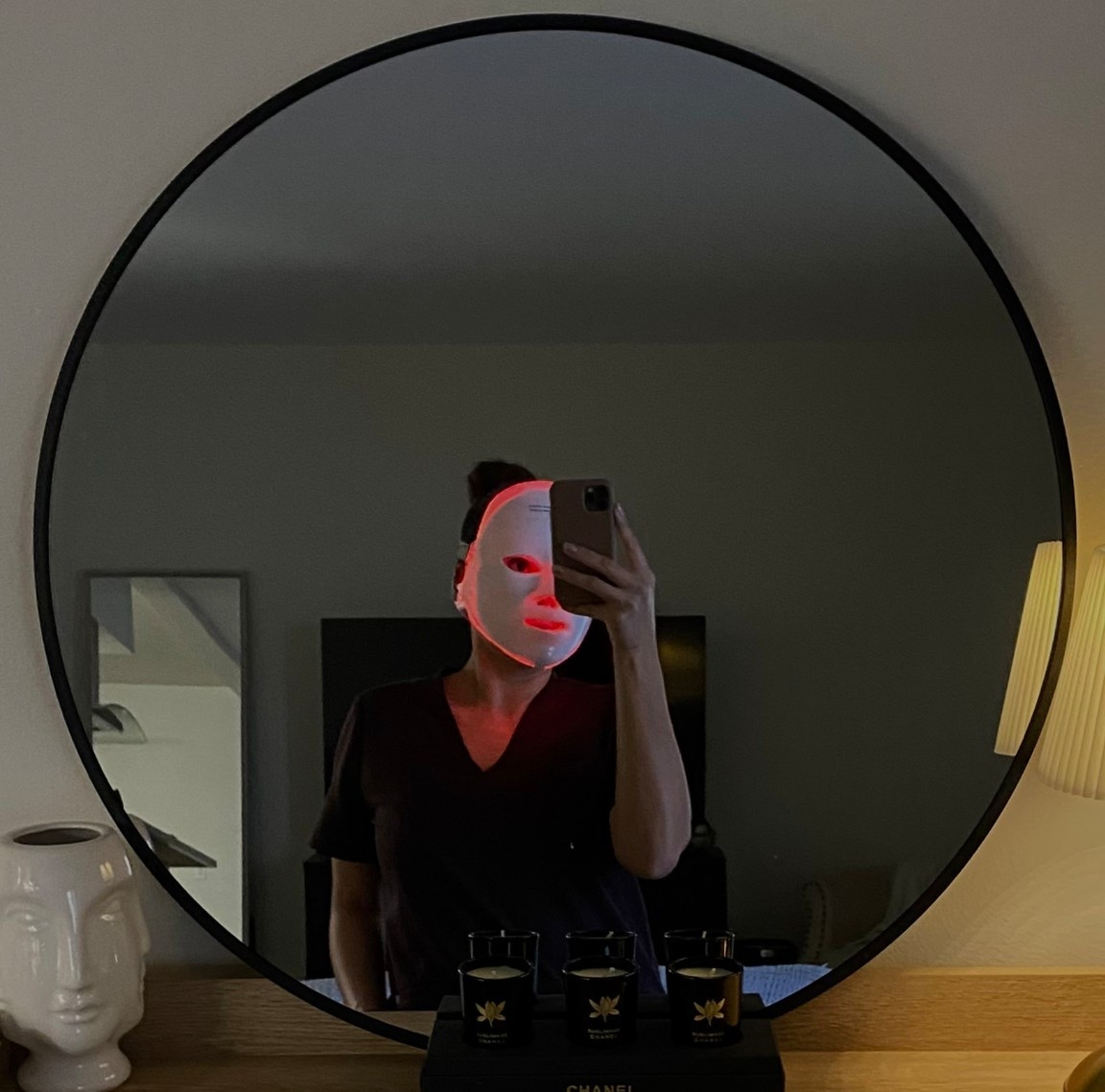 Red light mask 