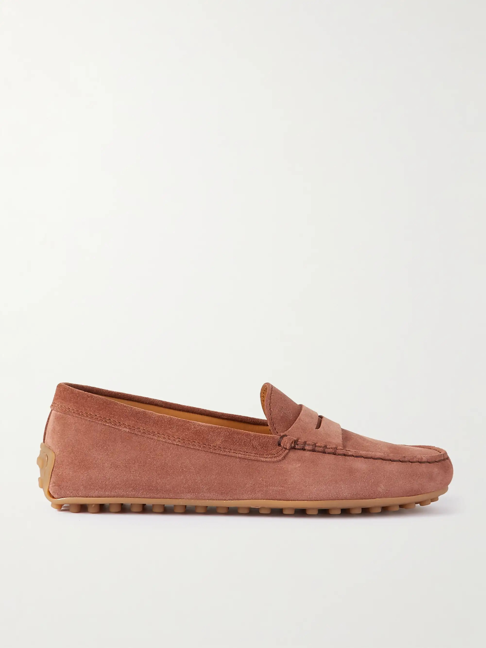 Gommino suede loafers | NET-A-PORTER (UK & EU)