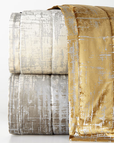 Moderne Padded Throw, 68" x 96 | Horchow