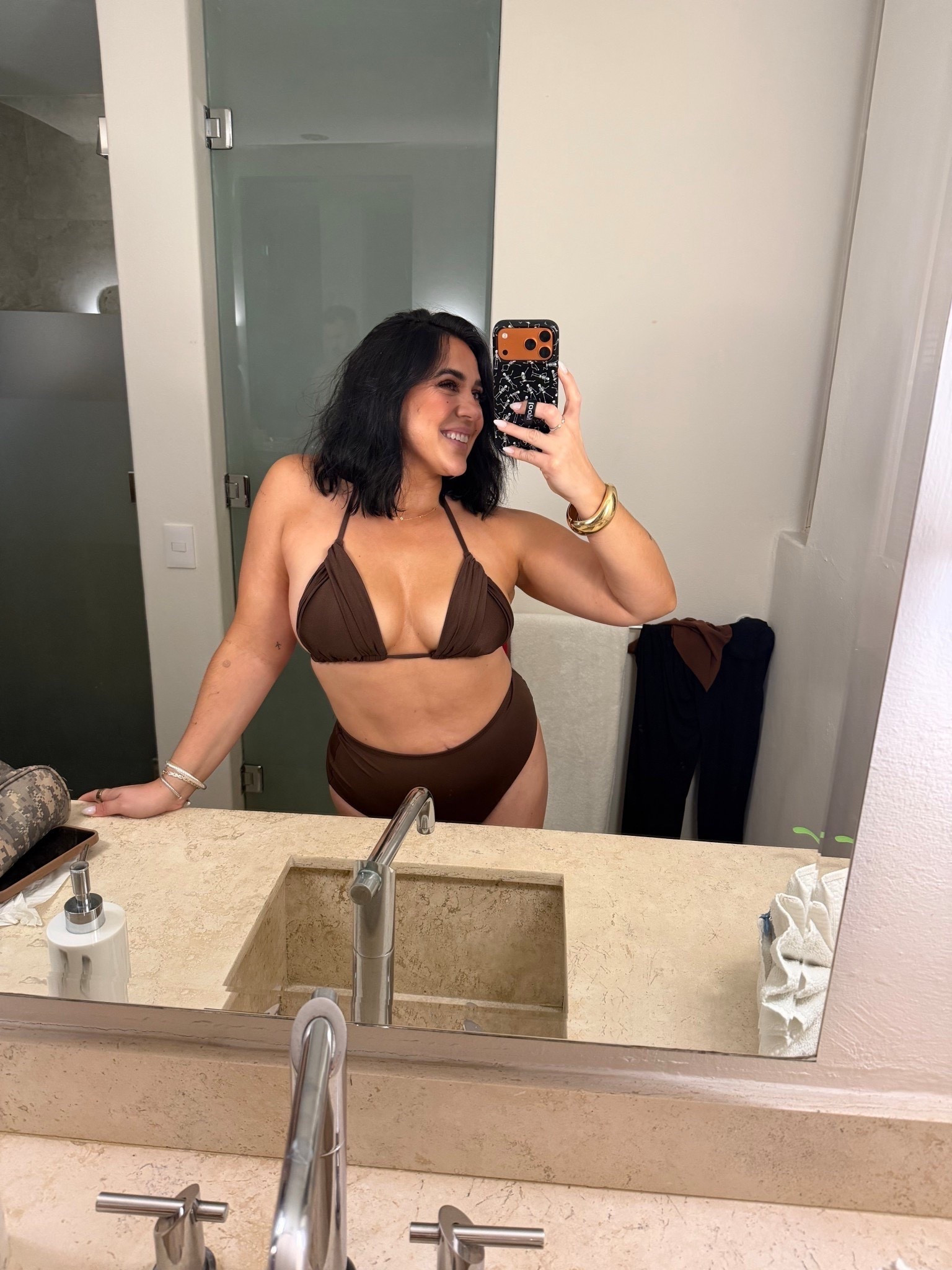 One of my fav swimsuits, so flattering! Both L, top is berlook and bottoms are old skims but Berlook has similar!

#LTKSwim #LTKSeasonal #LTKTravel