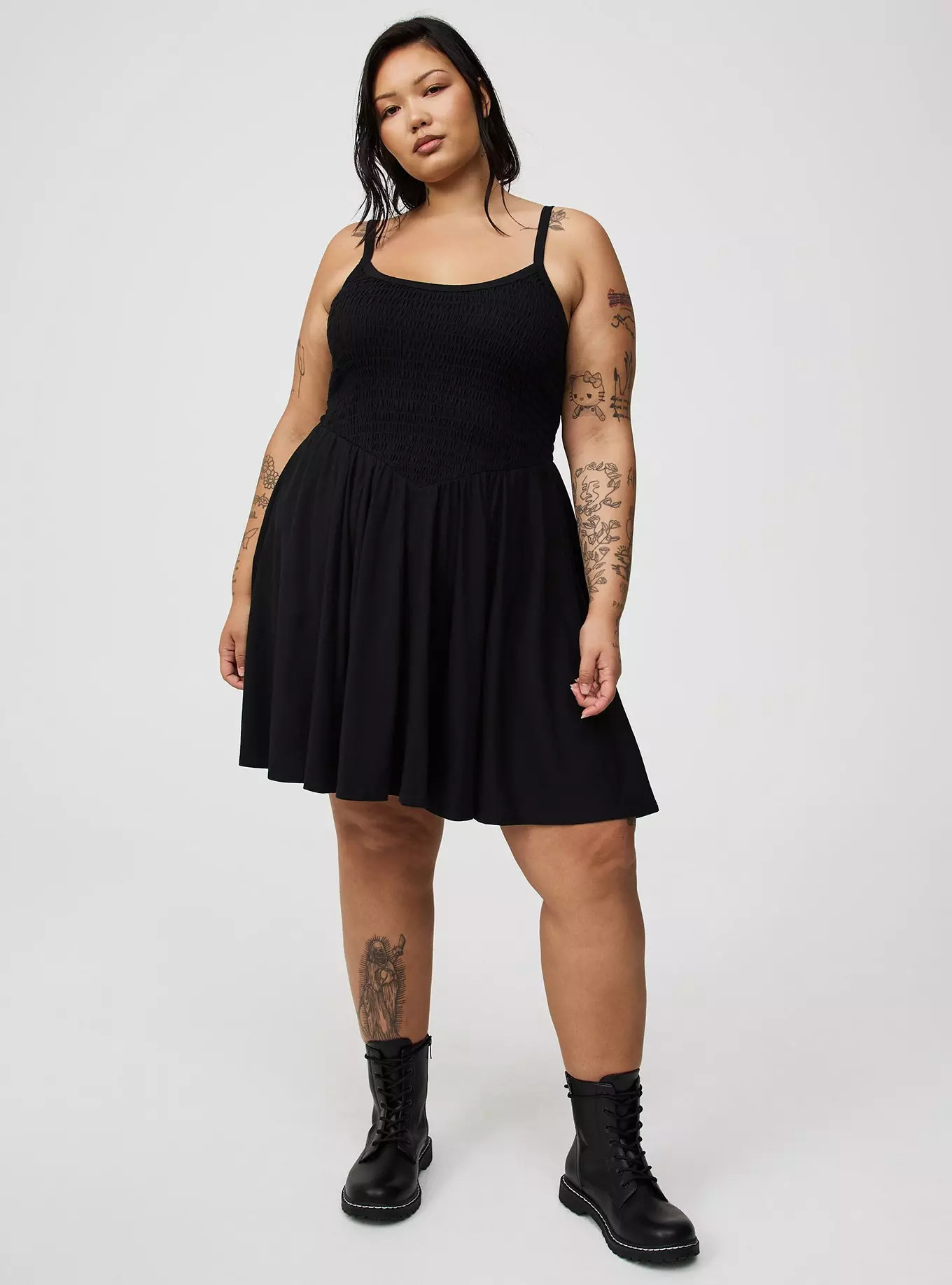Smocked Mini Dress | Torrid (US & Canada)