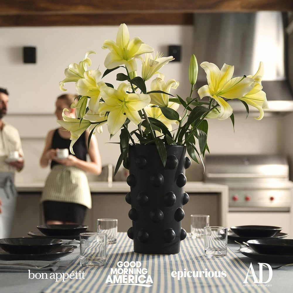 MEEMA Cloth Placemats with Pockets - Recycled Cotton Kitchen Placemats, Twill Striped Desk Placem... | Amazon (US)