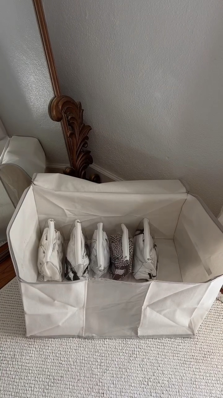 say SWIM for the best organizer bags! 👙 I have soooo many swimsuits since we live on the coast & I haven’t had them organized until now! I love these & they are from Amazon 👏🏼 #organization #bikinibags #swimsuit #swimsuitorganization #amazonfind