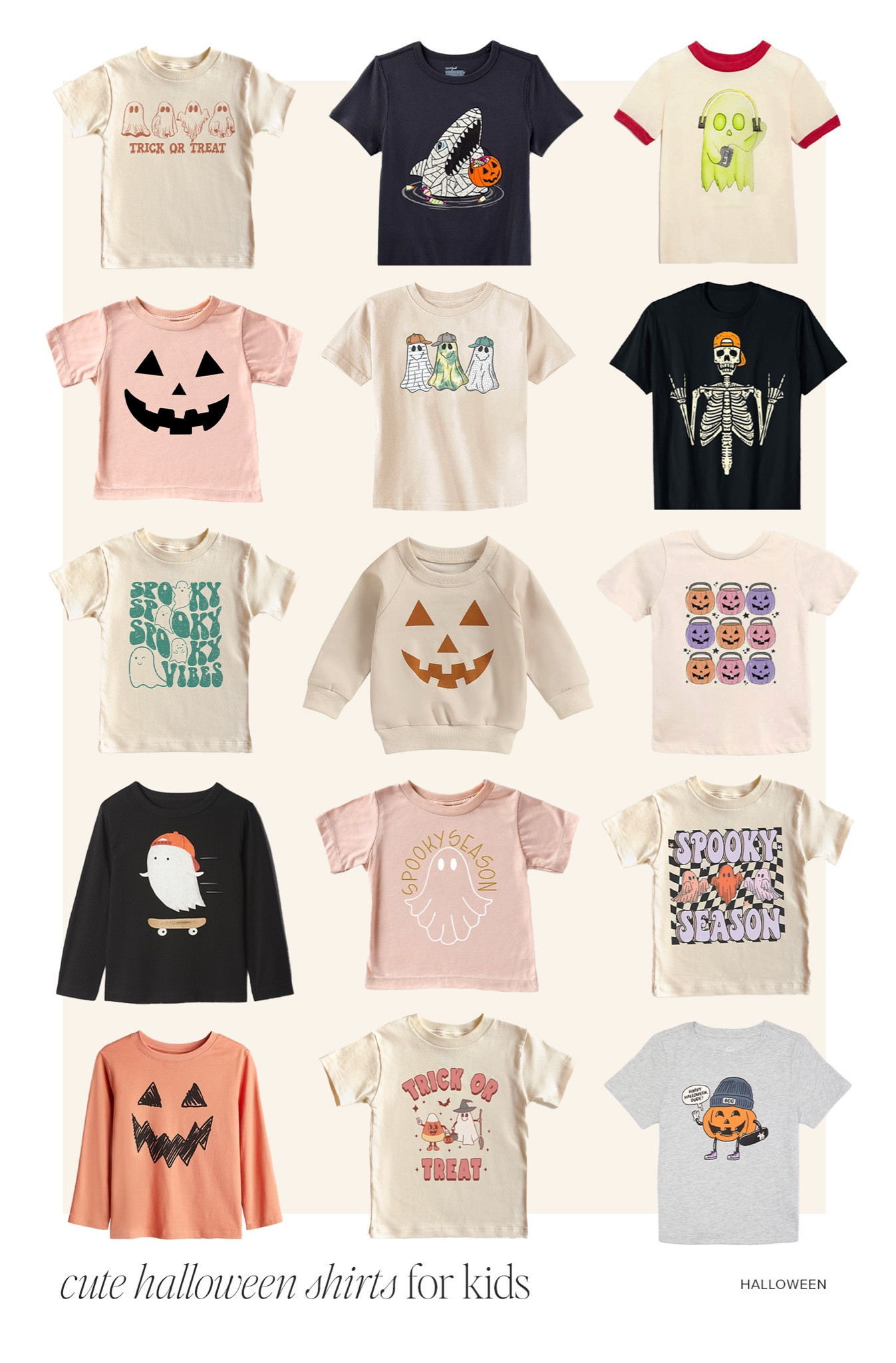 a bunch of cute Halloween shirts for kids!! 🎃

#LTKSeasonal #LTKKids #LTKBaby