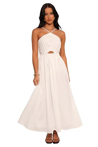 Petal & Pup Madi Maxi Dress - White XL | Amazon (US)
