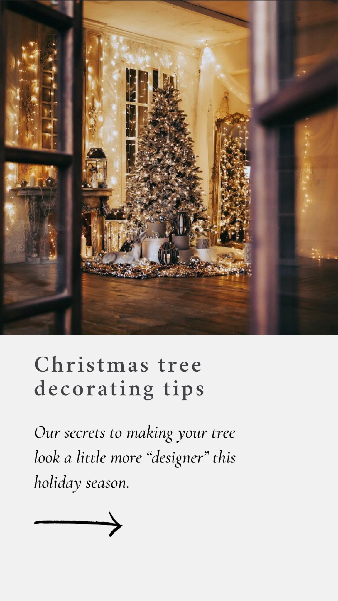 Our tips for styling the perfect Christmas tree 🎄 Read the full post at newmodehome.com/blog

#LTKSeasonal #LTKHoliday #LTKhome
