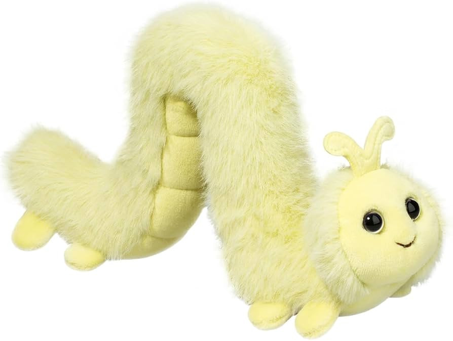 Douglas Inchy Inchworm Plush Stuffed Animal \u2013 Soft Green Caterpillar Bug Plush Toy, Cute Cud... | Amazon (US)