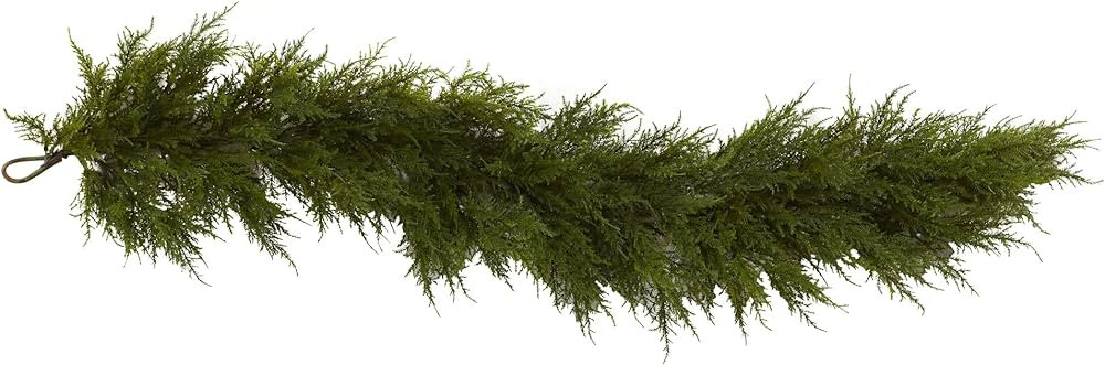 Nearly Natural Cedar Garland, 60-Inch, Green | Amazon (US)