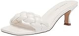 Madden Girl Women's Shanaa Heeled Sandal, White Paris, 8.5 | Amazon (US)