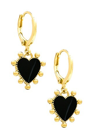 petit moments Kiedis Earring in Black from Revolve.com | Revolve Clothing (Global)